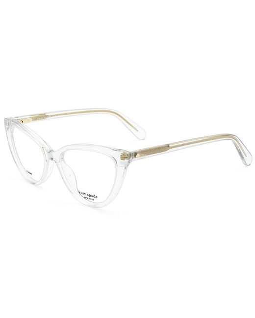 Kate Spade White Aubrie 48Mm Optical Frames
