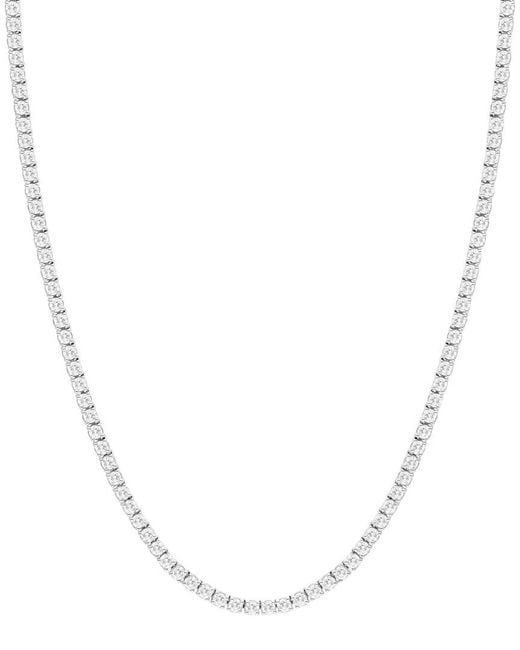 Forever Creations Signature White Forever Creations 14K 6.00 Ct. Tw. Lab Grown Diamond Tennis Necklace
