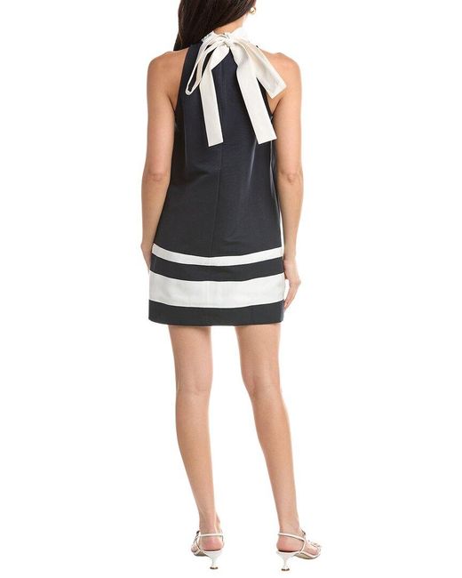 JLuxe Blue Sleeveless Mini Dress