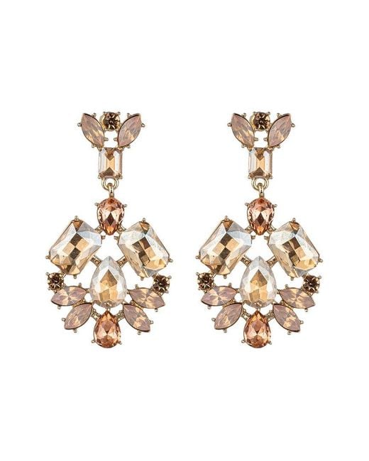 Eye Candy LA Metallic Estrella Earrings