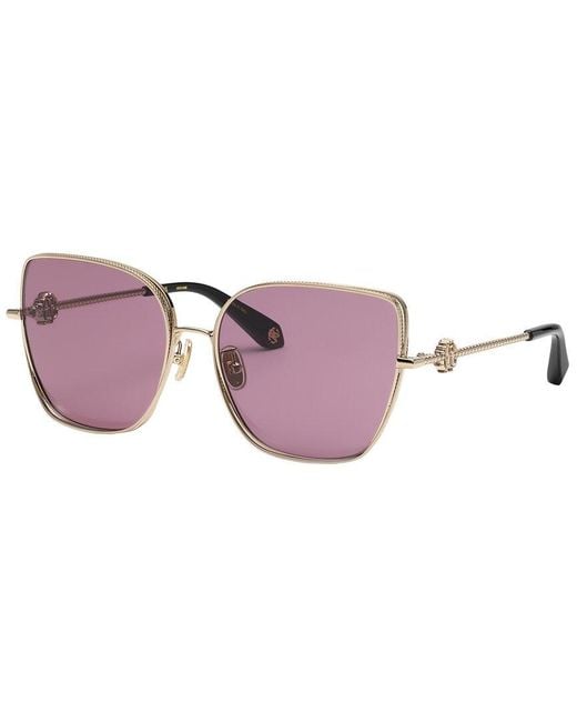 Roberto Cavalli Pink 59Mm Sunglasses