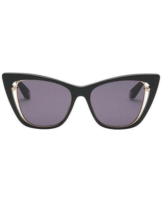Roberto Cavalli Brown 53Mm Sunglasses