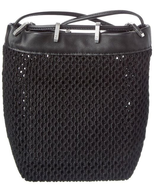 Rag & Bone Black Summer Dayton Drawstring Bag