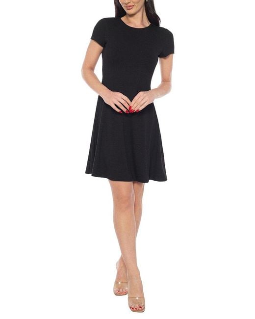 Bebe Black T-Shirt Mini Dress