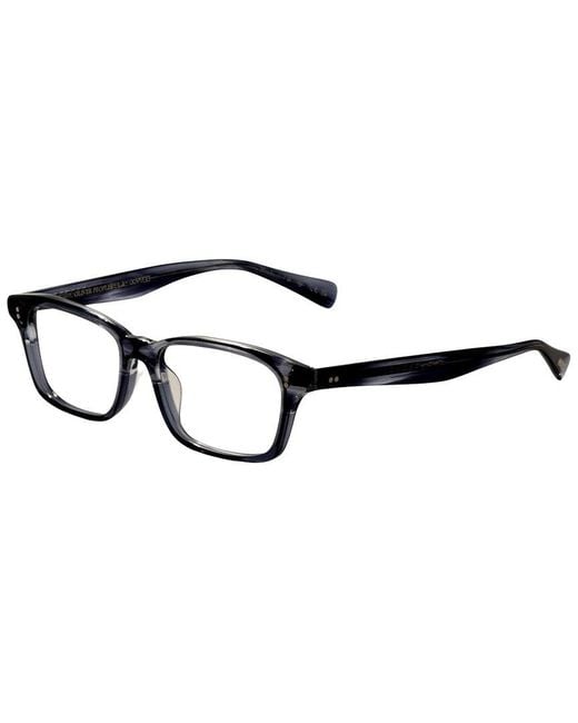 Oliver Peoples Black Edelson 52Mm Optical Frames