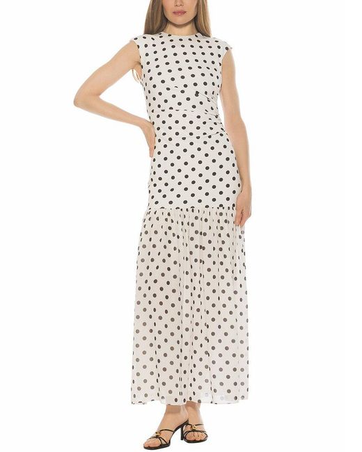 Alexia Admor White Caelen A-Line Dress