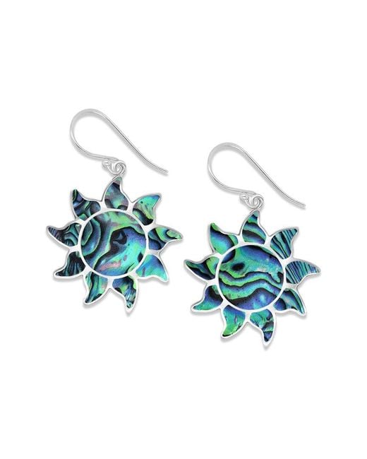 Samuel B. Blue Abalone Earrings