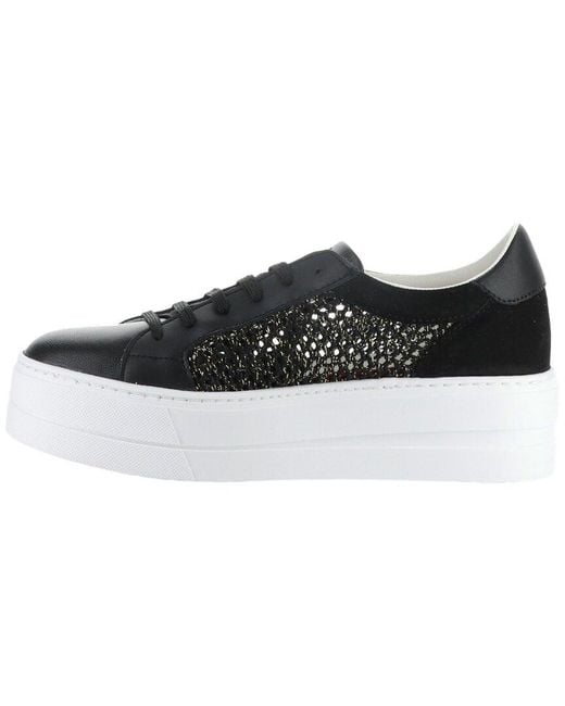 Bos. & Co. Black Bos. & Co. Marlo Leather Sneaker