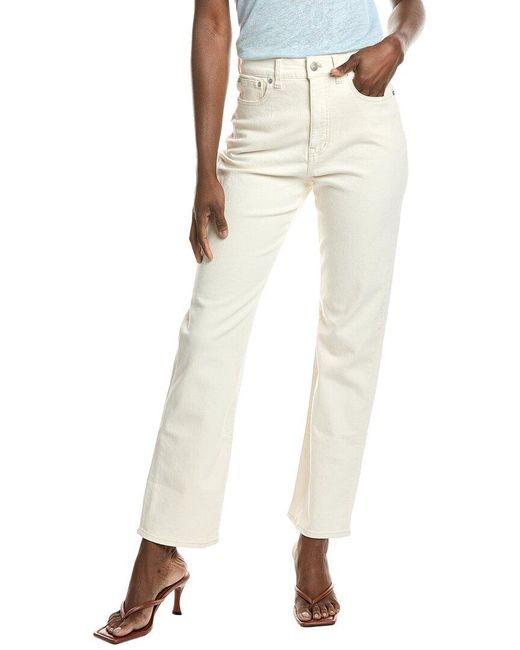 Madewell Natural 90's Straight Pant