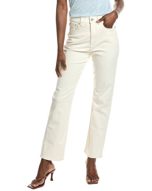 Madewell Natural 90's Straight Pant