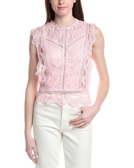 ANNA KAY Pink Larizza Top