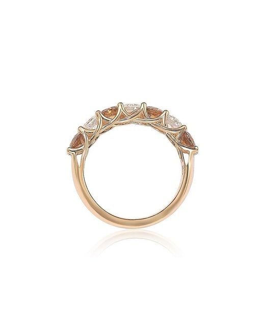 Suzy Levian CZ Jewelry Metallic Suzy Levian Silver Cz Ring
