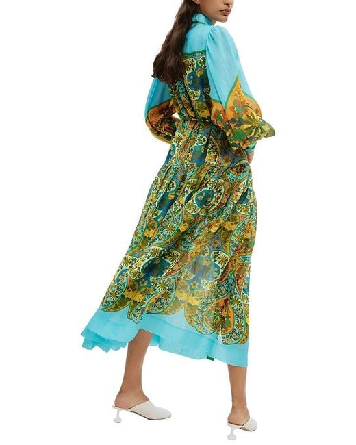 VIBI Green Dress