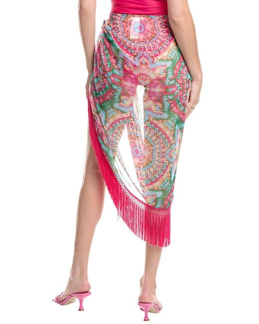 Ramy Brook Red Anne Pareo
