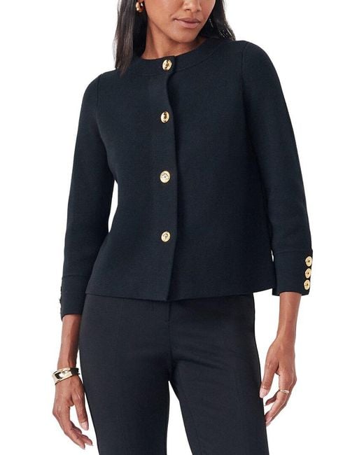 J.McLaughlin Blue Prima Sweater