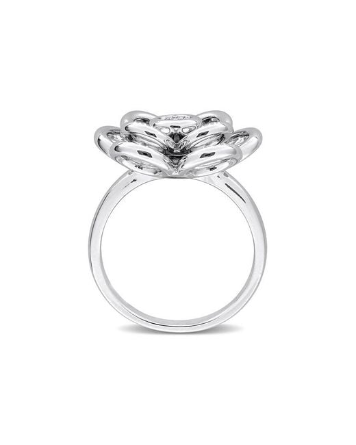 Rina Limor White 0.06 Ct. Tw. Diamond Ring