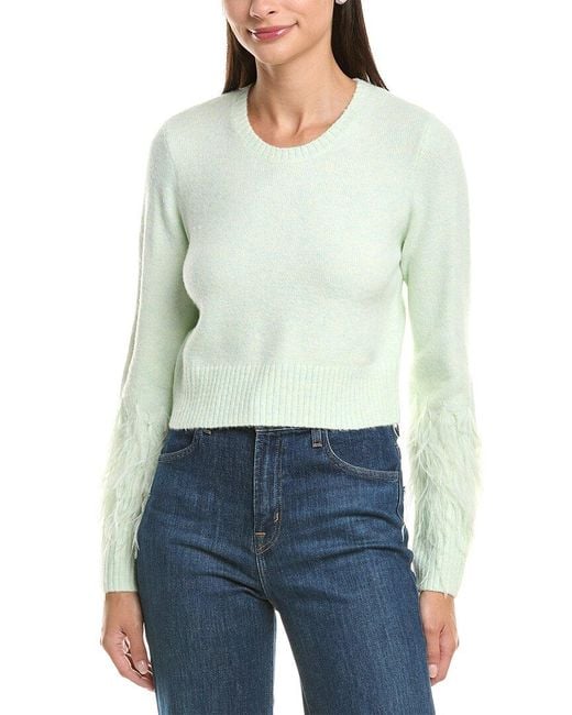 Cinq À Sept Green Briana Sweater