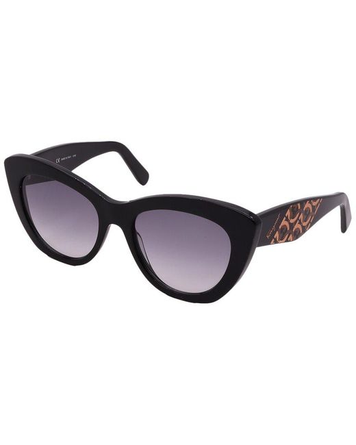 Ferragamo Black Sf1022/s 53mm Sunglasses