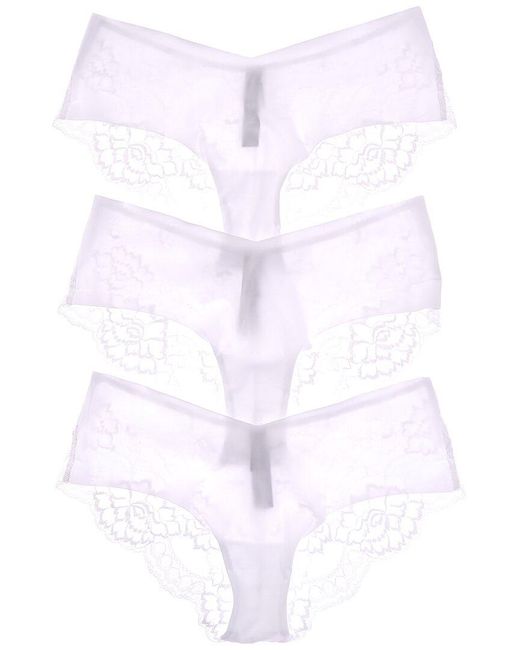 Journelle White 3Pk Isabel Jolie Hipster