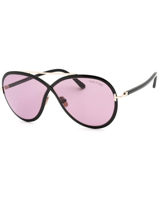 Tom Ford Pink Rickie 65Mm Sunglasses
