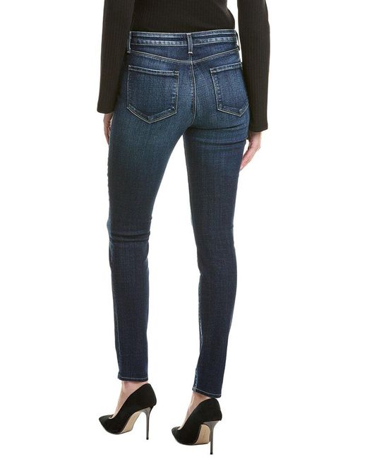 L'Agence Blue Marguerite High-Rise Skinny Jean