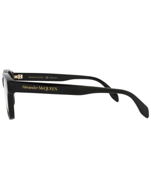 McQueen Black 52Mm Sunglasses
