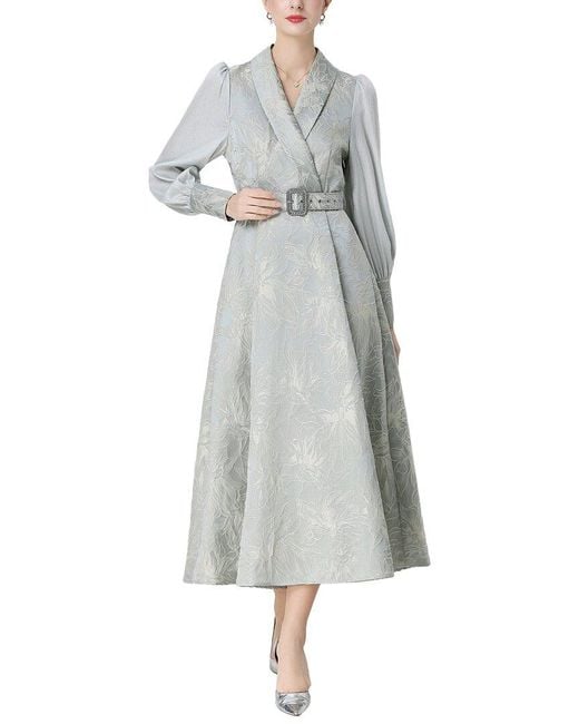 Kaimilan Gray Midi Dress