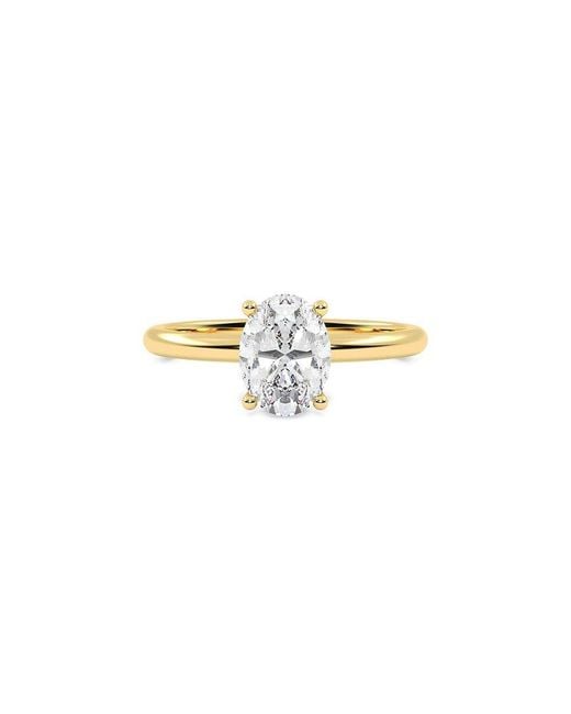 Lab Grown Diamonds White 14K 1.00 Ct. Tw. Lab-Grown Diamond Ring