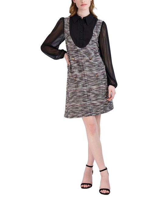 Julia Jordan Black Mini Dress