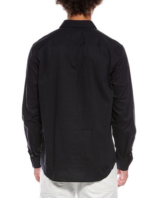Versace Jeans Couture Black Solid Shirt for men