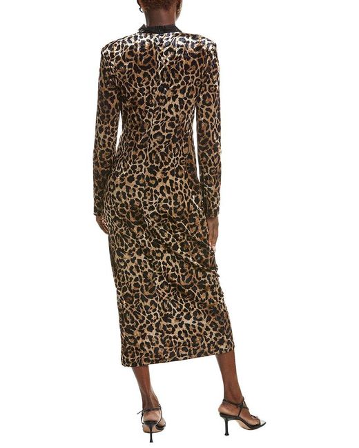BURRYCO Black Embellished Maxi Dress