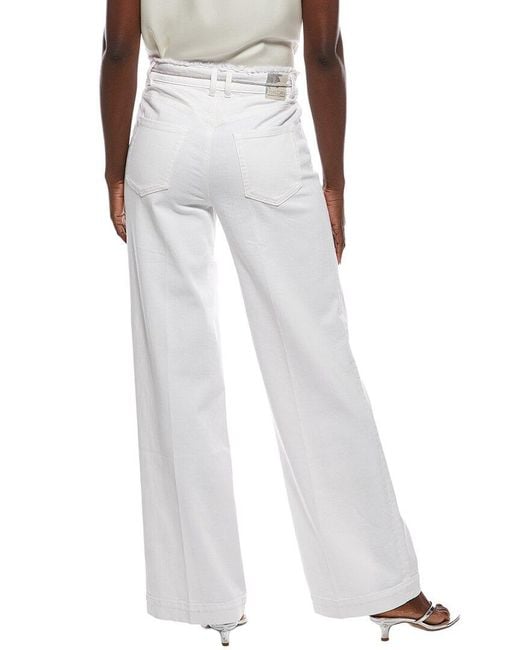 Marc Cain White Wide Leg Jean