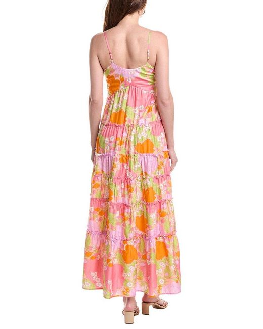 FLORA BEA NYC White Davis Maxi Dress