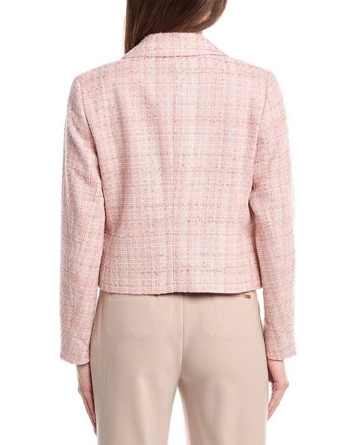 Anne Klein Pink Short Jacket