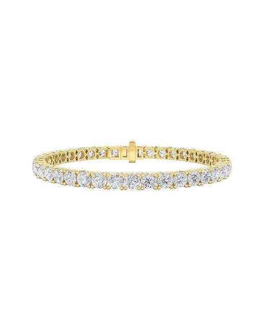 Lab Grown Diamonds White 14K 13.00 Ct. Tw. Lab-Grown Diamond Bracelet