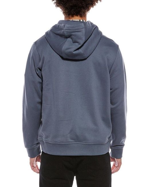 Burberry Blue Hoodie for men
