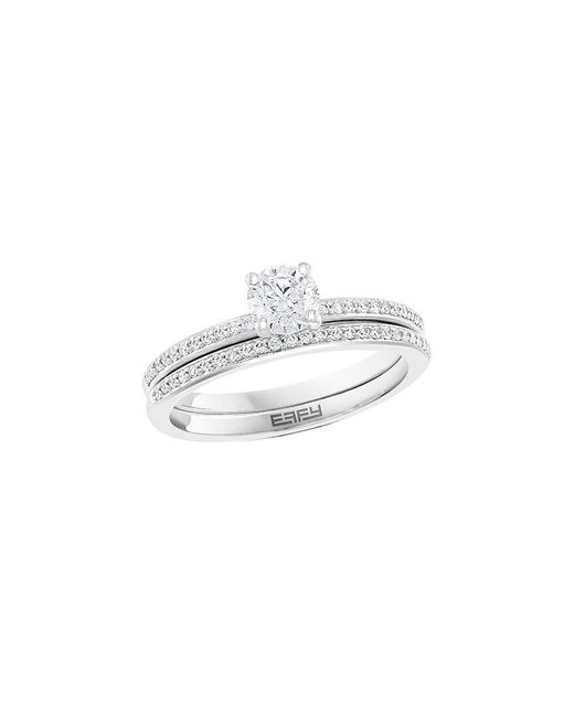 Effy Fine Jewelry White 14K 0.69 Ct. Tw. Diamond Solitaire Ring