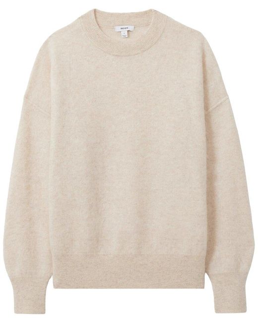 Reiss Natural Misha Knit Top