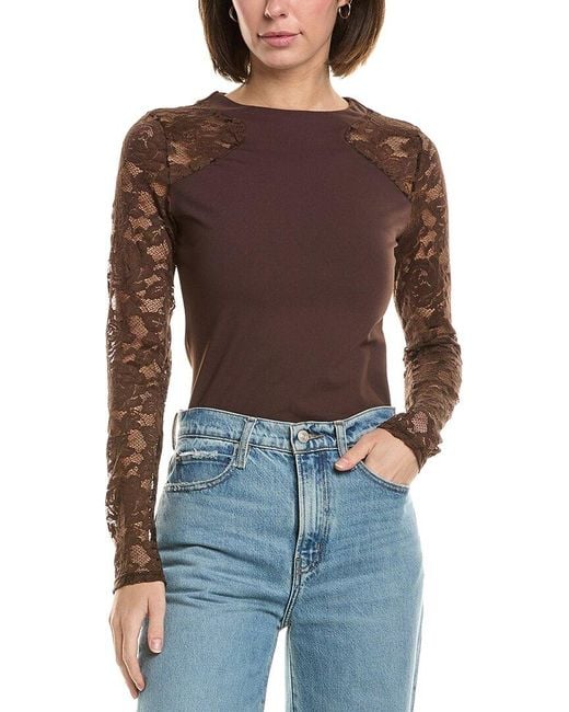 Free People Blue No Excuses Top
