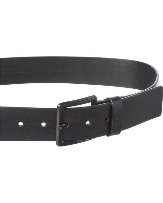 Boss Black Gionio Leather Belt for men