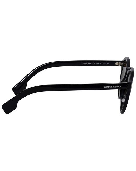 Burberry Black 50mm Sunglasses