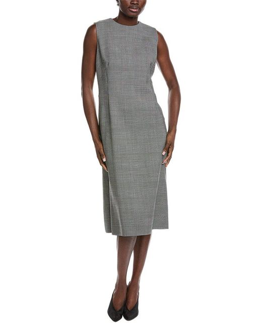 Akris Gray Midi Dress