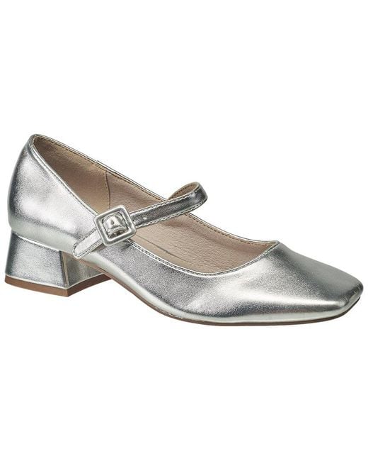 French Connection White Bette Heel