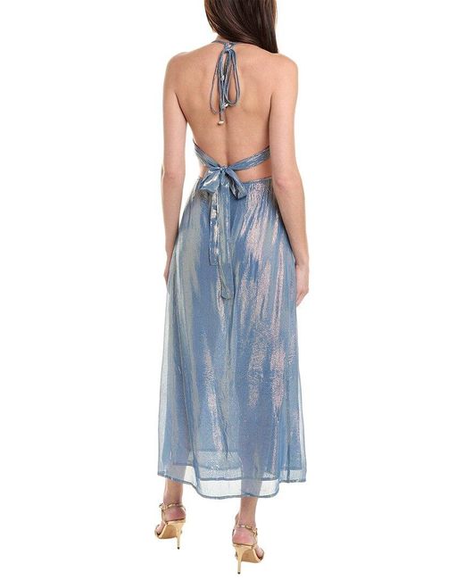 Sundress Blue Bettina Maxi Dress