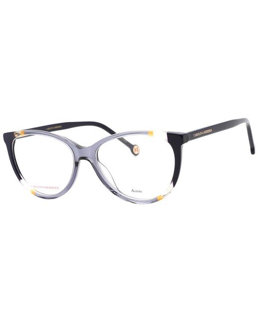 Carolina Herrera Blue Ch0064 55Mm Optical Frames
