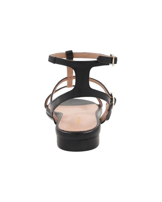 Bruno Magli Metallic Maya Leather Sandal