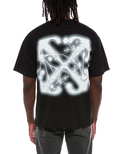 Off-White c/o Virgil Abloh Black Off- T-Shirt for men