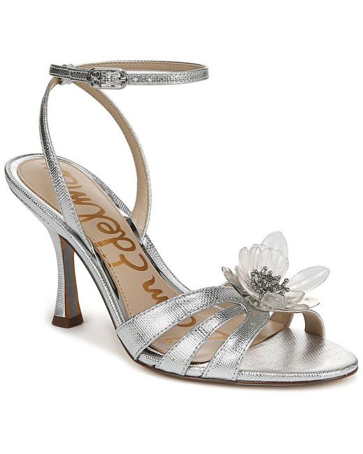 Sam Edelman White Joanna Heel