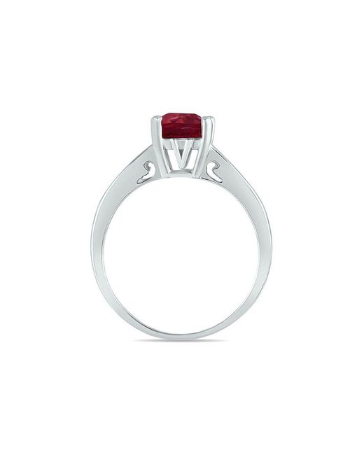Gem Spark White 14K 2.25 Ct. Tw. Diamond & Ruby Ring