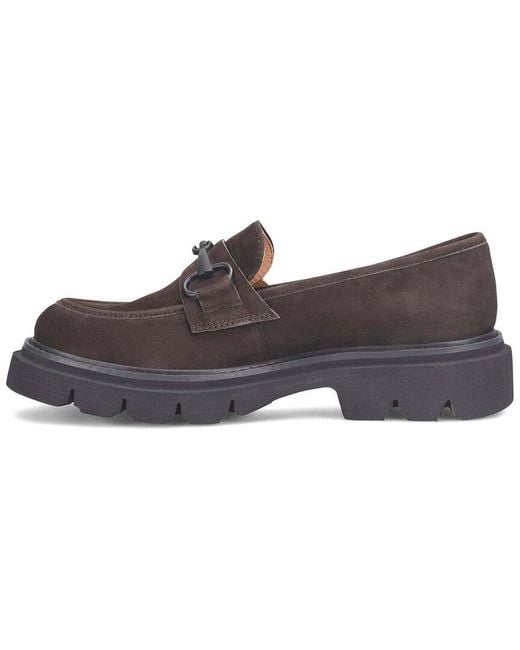 Söfft Brown Satara Suede Loafer